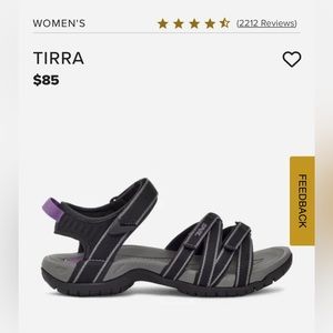 Tirra TEVAS- women’s, worn only once. Size 9.5